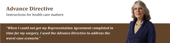 Advance Directive Advance Directive