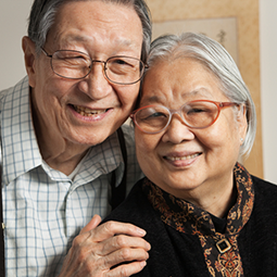 Older man and woman